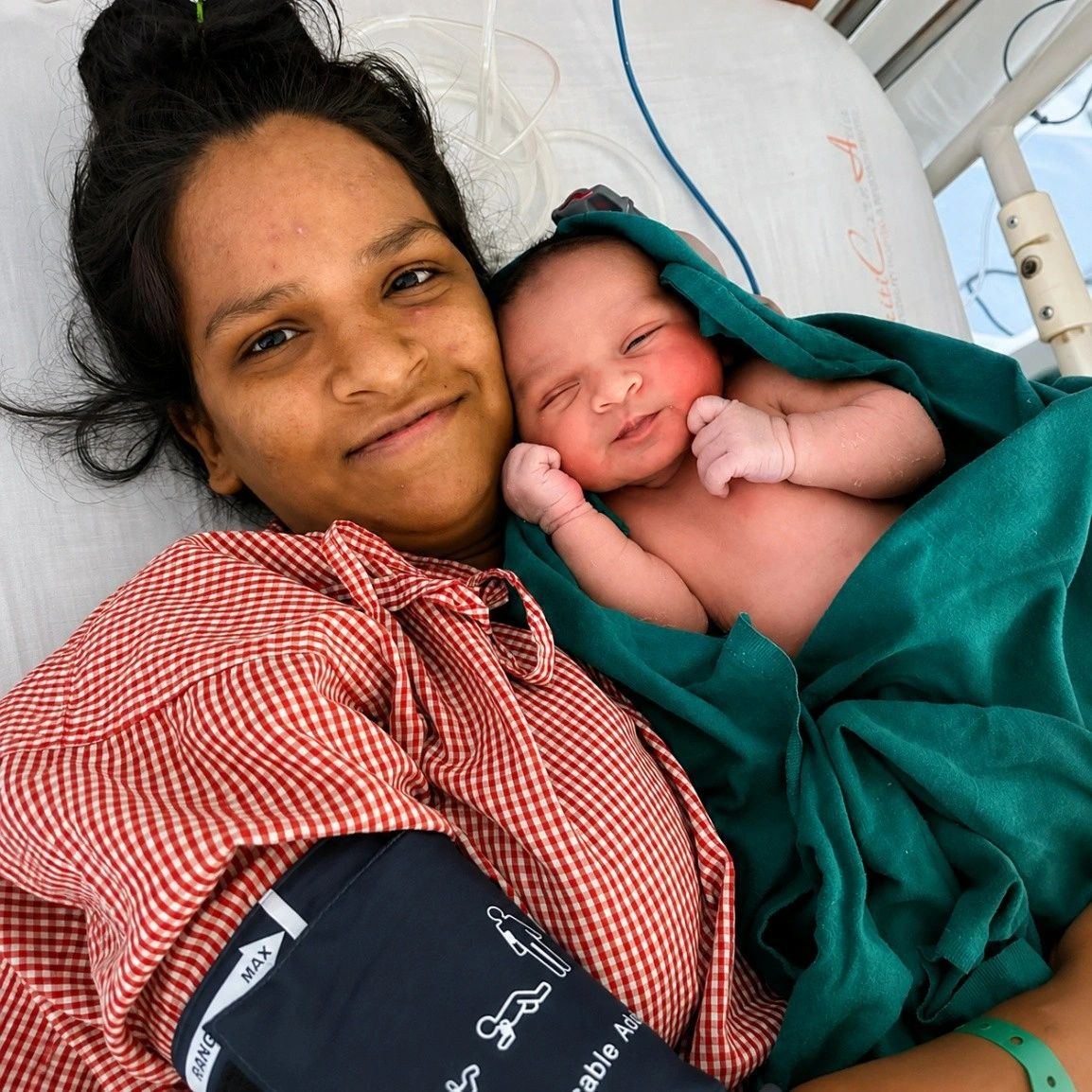 Newborn Baby with Mother Newborn Baby with Mother