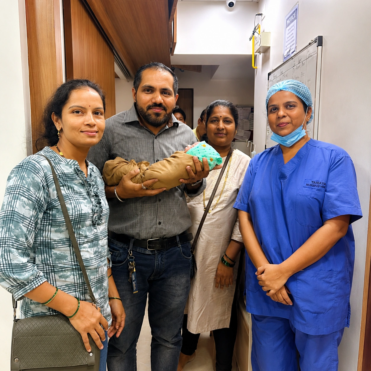 Dr Snehal Patil gynecologist in Bandra with family Dr Snehal Patil gynecologist in Bandra with family